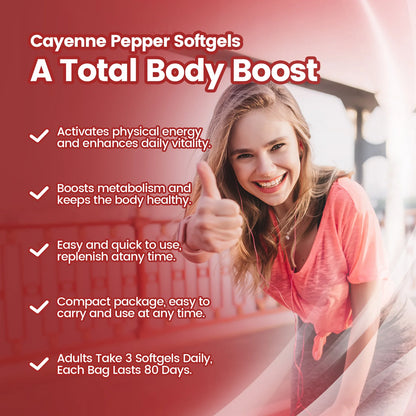 FLOWGAMY -  CAYNENNE PEPPER SOFTGELS